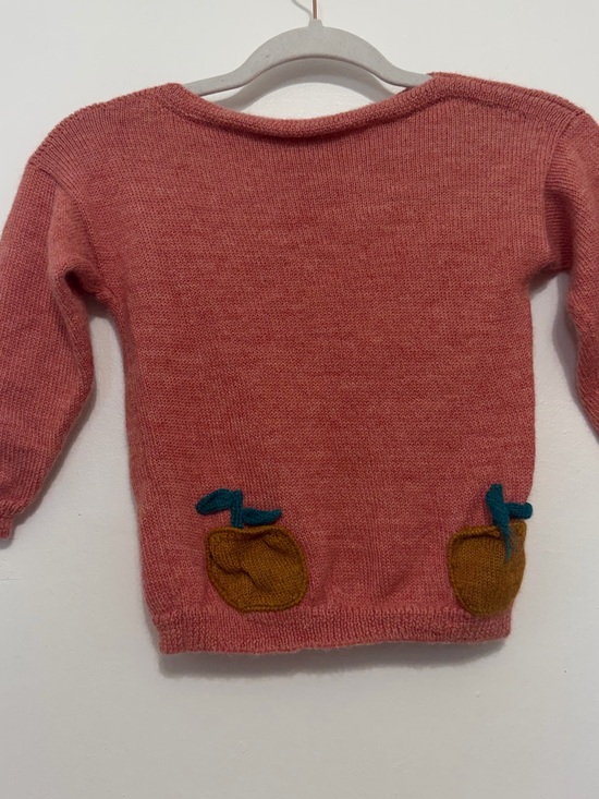 Oeuf Other - OEUF
KIDS OEUF NYC BABY AND CHILD APPLE POCKETS
SWEATER Peachy Brown color